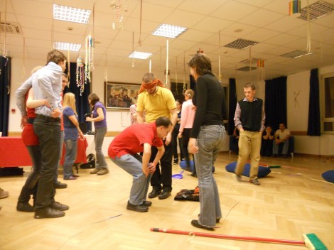 I'm not sure if this is a party game or the start of a bizarre porno