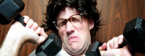 Come on! 10 more reps and you bend the bars on your cell!