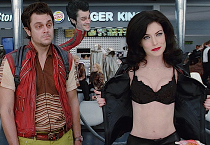 Product placement, bad CGI, and tee-hee boobs.