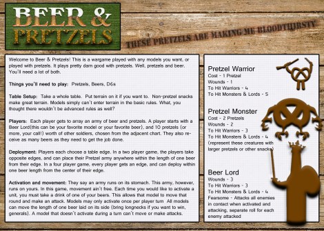 Beer and Pretzels Page 1