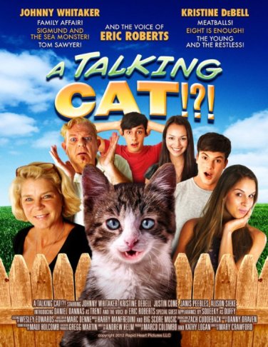 talking cat poster